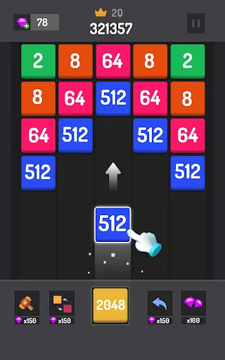 Number Games – 2048 Blocks ڈاؤن لوڈ کریں – بہترین پزل گیم - Screenshot 12