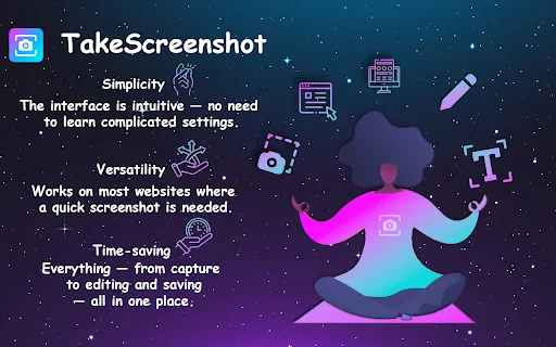 TakeScreenshot ڈاؤن لوڈ کریں – مکمل اسکرین اور اسکرولنگ اسکرین شاٹ - Screenshot 5