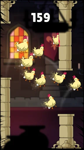 Fap Fap Chicken – Tsunami ڈاؤن لوڈ کریں – دلچسپ آرکیڈ گیم - Screenshot 17
