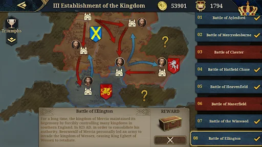 European War 7: Medieval ڈاؤن لوڈ کریں – بہترین حکمت عملی کا کھیل - Screenshot 4
