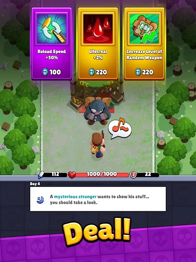 Bagbound Hero ڈاؤن لوڈ کریں – زومبی سروائیول RPG گیم - Screenshot 12
