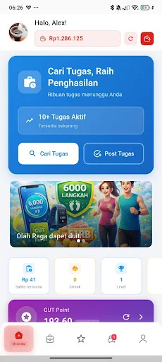 Gudang Tugas ڈاؤن لوڈ کریں – آن لائن پیسے کمانے کا آسان طریقہ - Screenshot 1