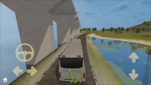 Bus Driving Around Java Island ڈاؤن لوڈ کریں – بہترین بس سمیلیٹر - Screenshot 3