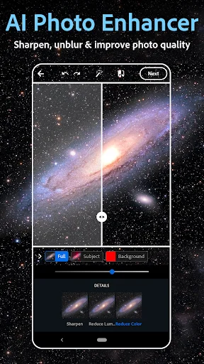 Photoshop Express ڈاؤن لوڈ کریں – اینڈرائیڈ کے لیے بہترین فوٹو ایڈیٹر - Screenshot 7