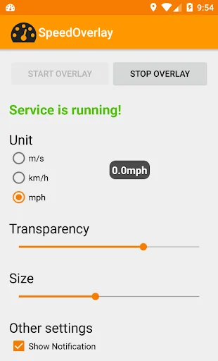 Speed Overlay ایپ ڈاؤن لوڈ کریں – ریئل ٹائم GPS اسپیڈومیٹر - Screenshot 7