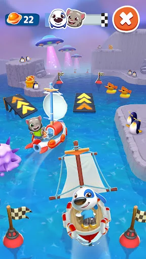 My Talking Hank: Islands ڈاؤن لوڈ کریں – تفریحی جزیرہ ایڈونچر - Screenshot 4