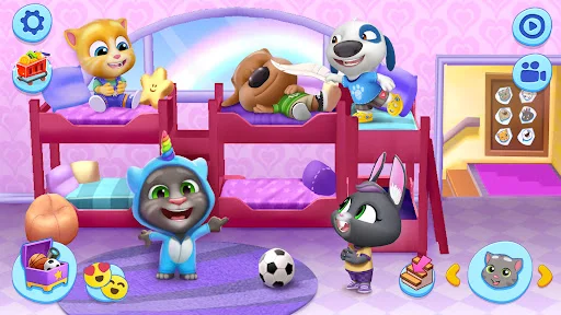 My Talking Tom Friends ڈاؤن لوڈ کریں – بچوں کے لیے بہترین تفریحی گیم - Screenshot 18