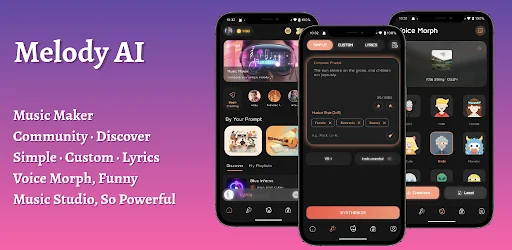 Melody AI Music Maker ڈاؤن لوڈ کریں – متن سے گانا بنائیں - Screenshot 9