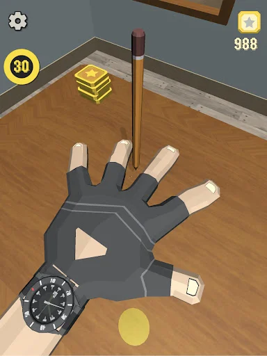 Knife Finger Game ڈاؤن لوڈ کریں – دلچسپ اور چیلنجنگ فنگر گیم - Screenshot 19