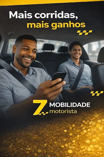 7 Mobilidade – Passageiros ڈاؤن لوڈ کریں – محفوظ اور تیز سفر - Screenshot 1