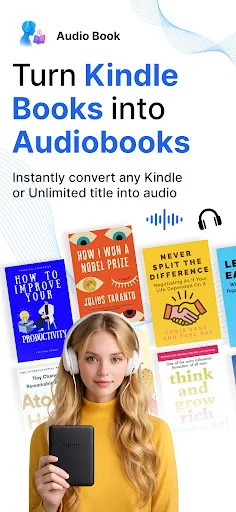 AudioBooks Unlimited to Kindle ڈاؤن لوڈ کریں – آڈیو بکس کا نیا تجربہ - Screenshot 6