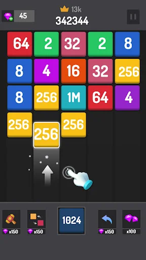 Number Games – 2048 Blocks ڈاؤن لوڈ کریں – بہترین پزل گیم - Screenshot 6