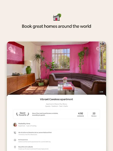Airbnb ایپ ڈاؤن لوڈ کریں – دنیا بھر میں رہائش اور تجربات بک کریں - Screenshot 9