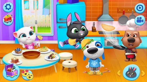 My Talking Tom Friends ڈاؤن لوڈ کریں – بچوں کے لیے بہترین تفریحی گیم - Screenshot 22