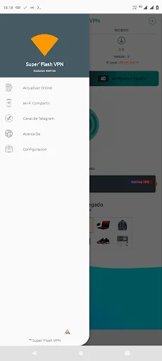 Super Flash VPN ڈاؤن لوڈ کریں – اینڈرائیڈ کے لیے بہترین محفوظ اور تیز ترین VPN - Screenshot 4