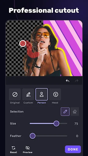 AI Video Editor VivaCut ڈاؤن لوڈ کریں – پروفیشنل ویڈیو ایڈیٹنگ ایپ - Screenshot 5