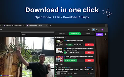 MAX Video Downloader ڈاؤن لوڈ کریں – HLS، DASH اور MP4 مفت - Screenshot 2