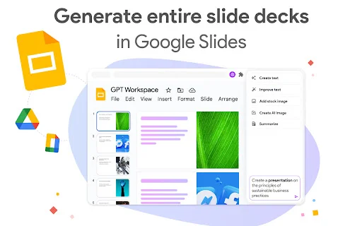GPT Workspace ڈاؤن لوڈ کریں – گوگل ورک اسپیس میں ChatGPT کا استعمال - Screenshot 4