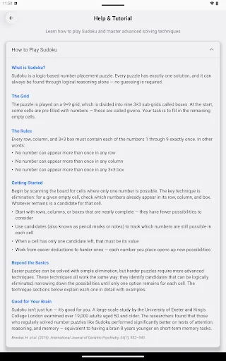 Sudoku Trainer ڈاؤن لوڈ کریں – سوڈوکو ماسٹر بنیں اور گیم جیتیں - Screenshot 14