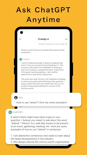 LangJournal ڈاؤن لوڈ کریں: AI کے ساتھ غیر ملکی زبان سیکھیں - Screenshot 4