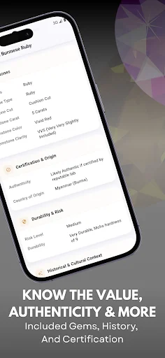 Jewelry Identifier ایپ ڈاؤن لوڈ کریں – زیورات اور قیمتی پتھروں کی پہچان - Screenshot 13