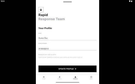 Rapid Response ڈاؤن لوڈ کریں – جانوروں کی فلاح و بہبود کے لیے SOS الرٹس - Screenshot 7