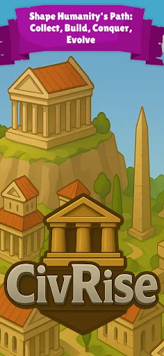 CivRise ڈاؤن لوڈ کریں – بہترین آئیڈل سولائزیشن بلڈر گیم - Screenshot 1