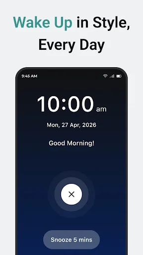 Alarm Clock ڈاؤن لوڈ کریں – سمارٹ الارم، ٹائمر اور سلیپ ساؤنڈز - Screenshot 4