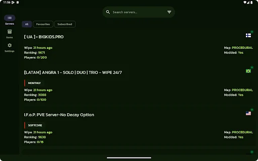 RustHub ڈاؤن لوڈ کریں – Rust سرورز اور آئٹمز کے لیے بہترین ٹول - Screenshot 9