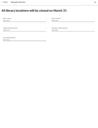 Weber County Library ڈاؤن لوڈ کریں – کتابوں تک رسائی حاصل کریں - Screenshot 14