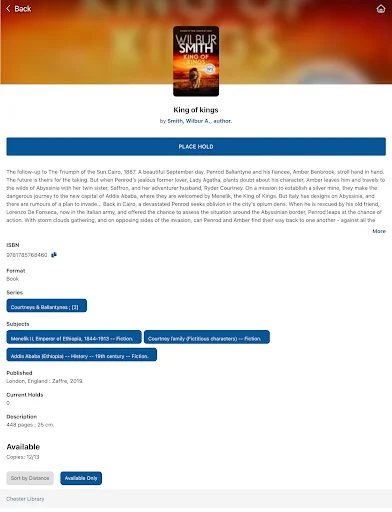 MAIN Library Alliance (NJ) ڈاؤن لوڈ کریں – اینڈرائیڈ کے لیے بہترین لائبریری ایپ - Screenshot 16