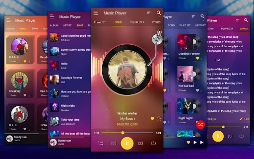Music Player – MP3 Player ڈاؤن لوڈ کریں – بہترین ساؤنڈ اور ایکویلائزر - Screenshot 4