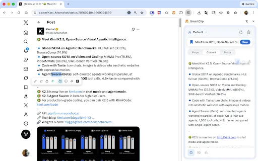 SmartClip ڈاؤن لوڈ کریں – ویب کلپر اور AI اسمارٹ نوٹ آرگنائزر - Screenshot 1