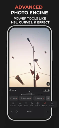 Modipix: Retro Film & 3D LUTs ڈاؤن لوڈ کریں – پروفیشنل فوٹو ایڈیٹنگ - Screenshot 4