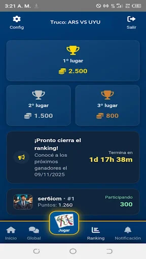 Truco Argentino y Uruguayo ڈاؤن لوڈ کریں – آن لائن دوستوں کے ساتھ کھیلیں - Screenshot 15