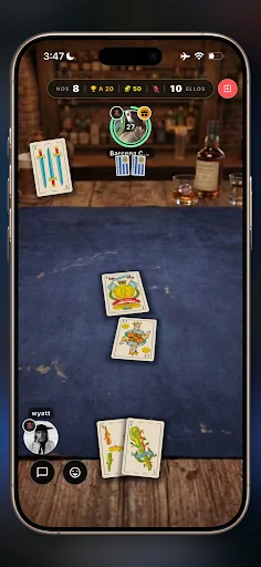 Truco Argentino y Uruguayo ڈاؤن لوڈ کریں – آن لائن دوستوں کے ساتھ کھیلیں - Screenshot 3