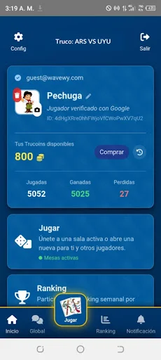 Truco Argentino y Uruguayo ڈاؤن لوڈ کریں – آن لائن دوستوں کے ساتھ کھیلیں - Screenshot 9