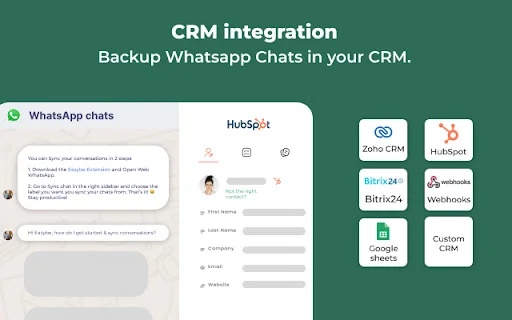 WhatsApp AI Agents ڈاؤن لوڈ کریں – Eazybe CRM انٹیگریشن کے ساتھ - Screenshot 2
