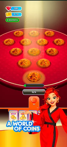 Idle Coin Flip: Clicker ڈاؤن لوڈ کریں – مفت سکے کمانے والی گیم - Screenshot 4