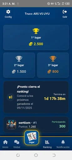 Truco Argentino y Uruguayo ڈاؤن لوڈ کریں – آن لائن دوستوں کے ساتھ کھیلیں - Screenshot 11