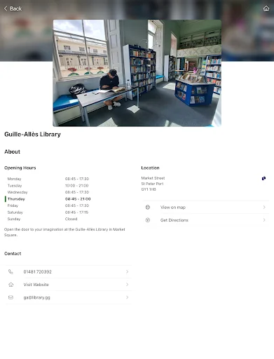 Guernsey Library ایپ ڈاؤن لوڈ کریں – اینڈرائیڈ کے لیے مفت رسائی - Screenshot 18