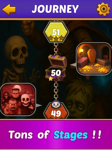 Shoot The Monster ڈاؤن لوڈ کریں – 2048 پزل گیم مفت کھیلیں - Screenshot 10