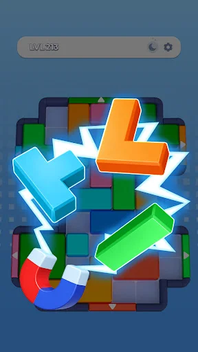 Block Buster – No Timer ڈاؤن لوڈ کریں – بہترین بلاک پزل گیم - Screenshot 5
