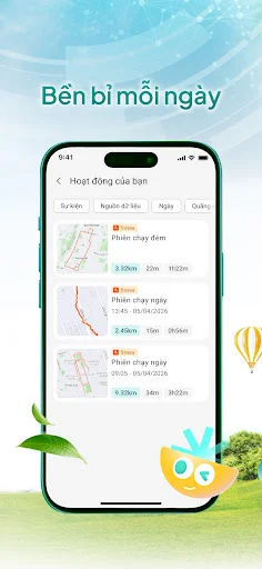 BIDV Run Plus ڈاؤن لوڈ کریں – صحت اور خیراتی دوڑ کے لیے بہترین ایپ - Screenshot 23