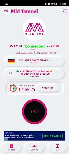 MM Tunnel Latest Version Download – Fast & Secure VPN - Screenshot 5