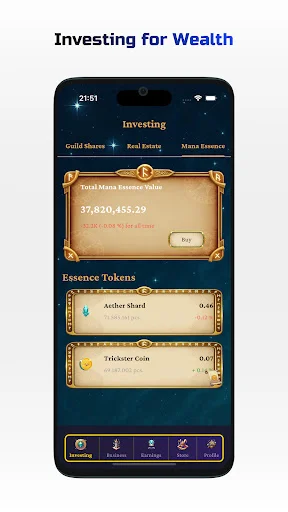 Magical Tycoon ڈاؤن لوڈ کریں – جادوئی معیشت بنائیں اور امیر بنیں - Screenshot 7