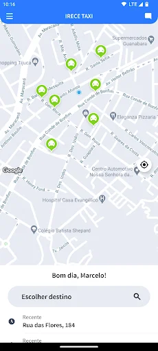 Irece Taxi ڈاؤن لوڈ کریں – محفوظ اور تیز ترین ٹیکسی سروس - Screenshot 1