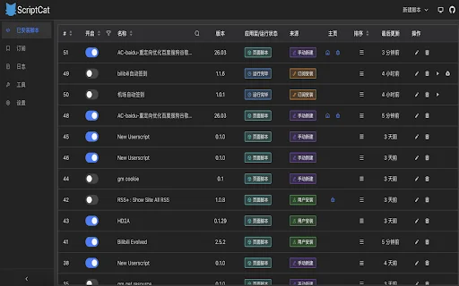 ScriptCat Beta ڈاؤن لوڈ کریں – طاقتور براؤزر اسکرپٹ مینجر - Screenshot 2