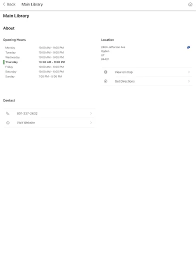 Weber County Library ڈاؤن لوڈ کریں – کتابوں تک رسائی حاصل کریں - Screenshot 15