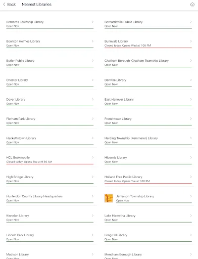 MAIN Library Alliance (NJ) ڈاؤن لوڈ کریں – اینڈرائیڈ کے لیے بہترین لائبریری ایپ - Screenshot 17